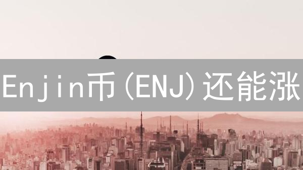 Enjin币(ENJ)还能涨？价格暴涨/暴跌的秘密！🔥