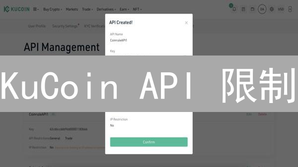 KuCoin API 限制：交易者必读！避免踩坑指南